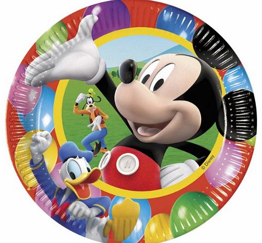 Unique Party Disney Mickey Party Plates - Pack of 10