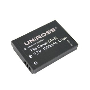 Uniross Canon NB-5L Digital Camera Battery -