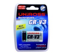 Uniross CR-V3 Rechargeable Battery