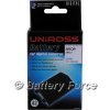 Uniross Nikon EN-EL4 11V 2000mAh Li-Ion Digital Camera Battery replacement by Uniross