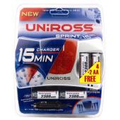 Uniross Sprint 15 Minute Charge With Car Charger
