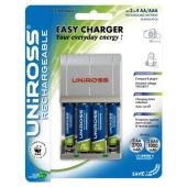 U0148481 Easy Charger With 2x AA 2700mAh