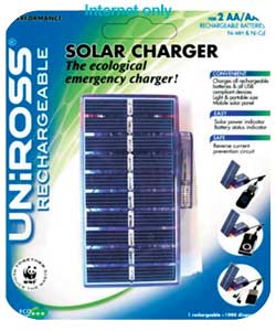 Uniross U0148917 Solar Battery Charger