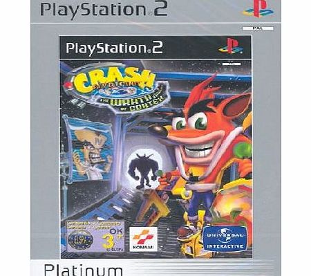 Universal Crash Bandicoot Wrath of Cortex Platinum PS2