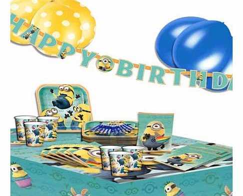Despicable Me Ultimate Party Kit for 16 Guests