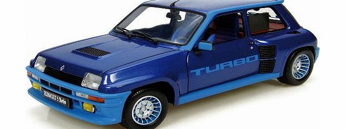 Die-cast Model Renault 5 Turbo (1:18 scale in Blue)