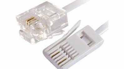 5M Fax Telephone Phone Modem Cable Lead Rj11 To Bt