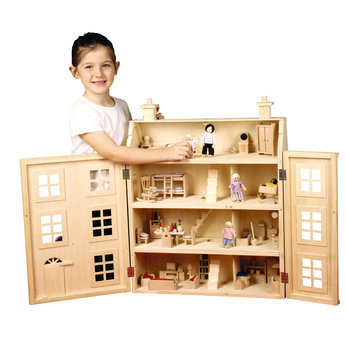 Dolls House with 100 Pieces