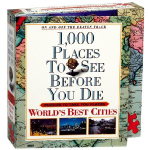 1000 Places To See Before You Die Cities Puzzle