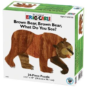 University Games Eric Carle s Brown Bear What Do You See Puzzle