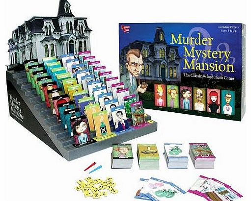 University Games murder mystery mansion: the classic whodunnit game