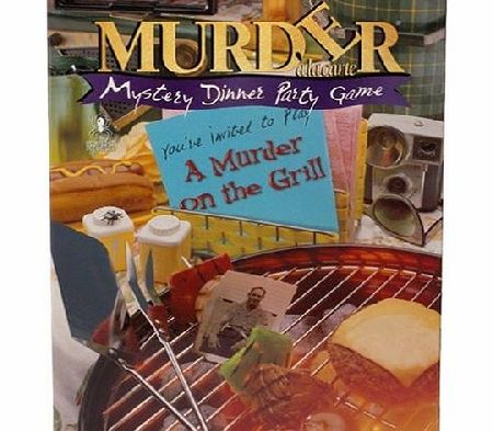 University Games Murder Mystery Party - A Murder on the Grill