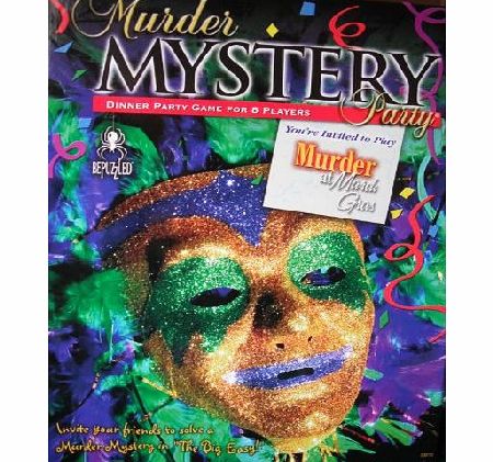 Murder Mystery Party Game - Murder at Mardi Gras
