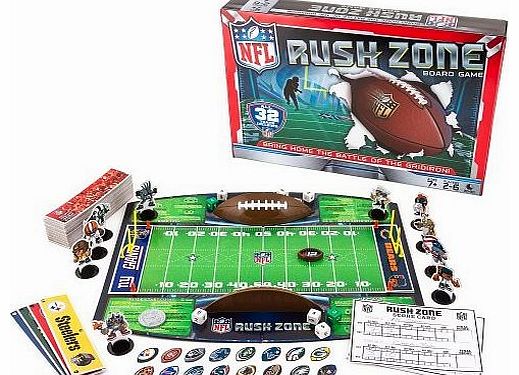 University Games Nfl Rush Zone Board Game