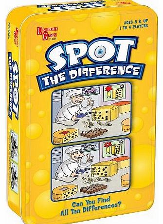 University Games Spot The Difference Tin