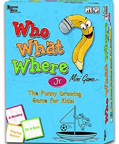 Who What Where Jr Mini Game