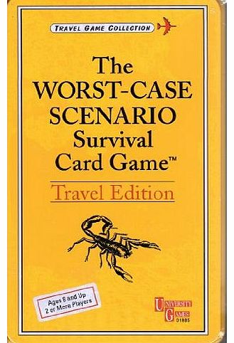 University Games Worst-Case Scenario Card Game: Travel