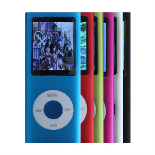 8GB MP3/MP4 Player (4th Gen) with FM Radio (Colours May Vary)