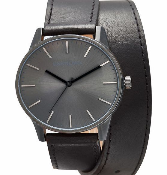Unknown Mens Unknown The Wrap Watch - Black Classic Wrap