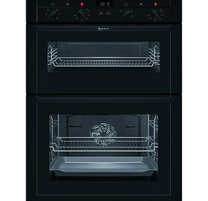 Unknown Neff U14M42S3GB Electric Built-in Double Oven - Black