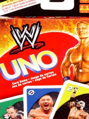 Uno Card Game WWE Wrestling Card Game Uno