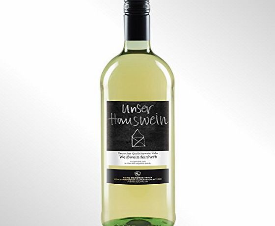 Unser Hausewein Unser Hauswein Feinherb - White - 1litre x 2