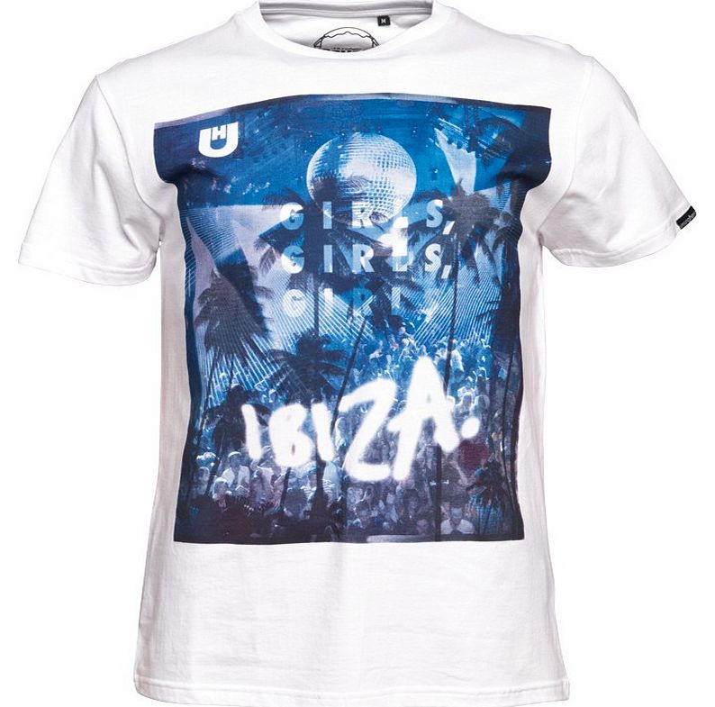 Mens Ibiza T-Shirt White