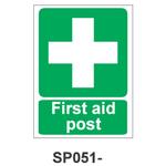 SAFETY PROCEDURE & FIRST AID SIGNS - SEMI-RIGI