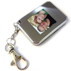 Unbranded 1.5 inch Digital Photo Key Ring - Digital Keyring