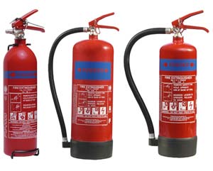 Suitable for fires involving solid materials(wood, paper, textiles etc), liquids (petrol, oil, fat,