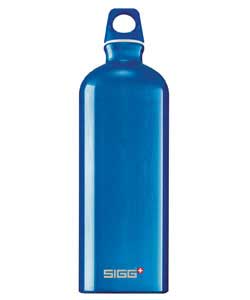 Unbranded 1 Litre Sigg Bottle - Blue