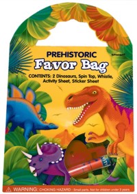 Unbranded 1 Party Favour Bag - Prehistoric Party