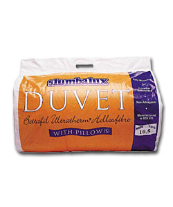 10.5 Tog Double Duvet & Pillow