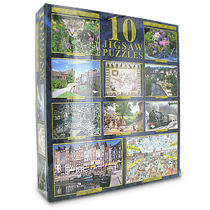 Unbranded 10 in 1 Jigsaw Puzzle Pack
