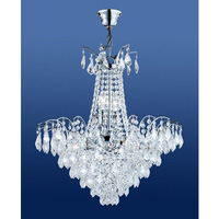 Unbranded 10499 52CC - 5 Light Chrome and Crystal Chandelier