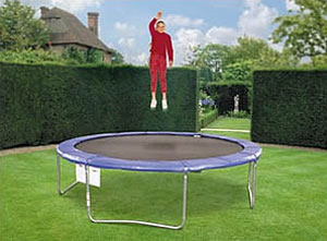Unbranded 10ft Trampoline with FREE Safety Net Enclosure