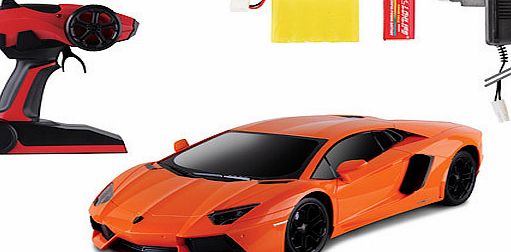 Unbranded 1:10 Orange Lamborghini with Black Window Screen
