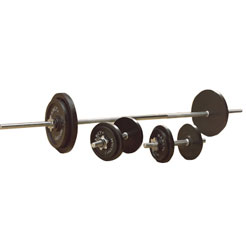 The 110kg Cast Iron Weight Set features:Cast Iron Barbell Dumbell Set with Spinlock CollarsSet