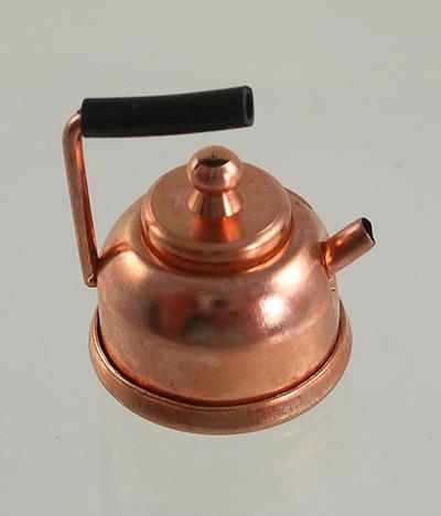 1:12 Scale Doll House Miniature Copper Kettle