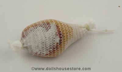 1:12 Scale Miniature Netted Ham Shank