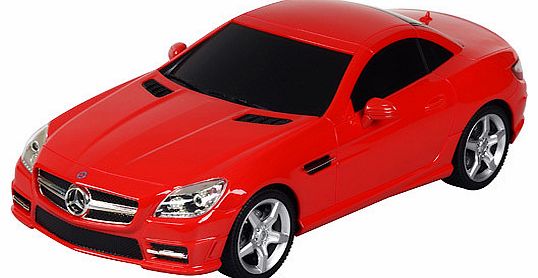 Car Specs 1. Drives on 40Mhz frequency 2. Plastic body and rubber tyres 3. Working lights 4. Works at maximum of 25m from controller Take the classy Remote Control Mercedes Benz for a spin. This mini replica of the world famous vehicle is 29.5cm long
