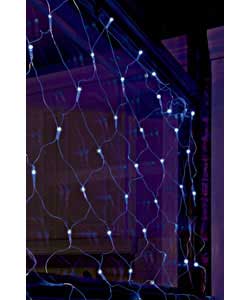 Unbranded 120 Blue Led Multi-Functional Net Lights