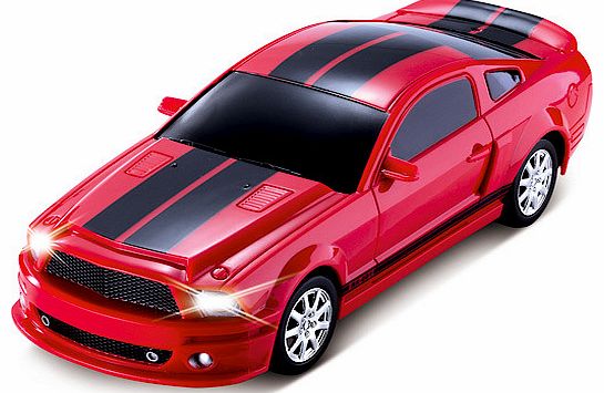 Go straight into pole position with this Red Remote Control Car. It comes with fully functional controls which can move the car in six different directions. Steer left, steer right or back up out of tight spots with the reverse function. At 22cm long