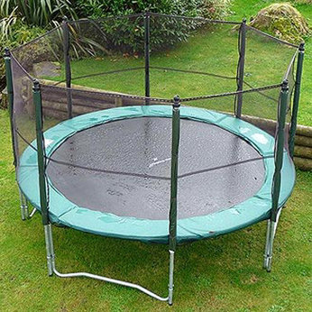 Unbranded 12ft Jumping Star Trampoline and Enclosure