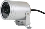 · Quality colour images during daylight · 9 Infrared LEDs automatically switch on at dusk to provi