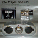 12v Triple Multi Socket