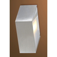 Unbranded 1419 - Small Satin Silver Wall Light