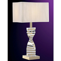 Unbranded 1479 - Polished Brass and Acrylic Table Lamp