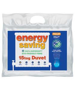Unbranded 15 Tog Energy Saver Duvet Kingsize Bed