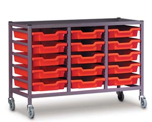 15 tray trolley kit